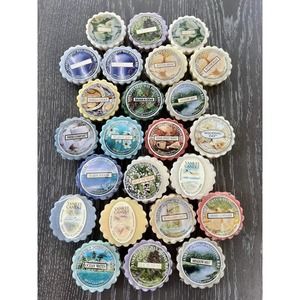 24 Yankee Candle Wax Potpourri Tarts Mixed 19 Scents Retired HTF .8 oz ea